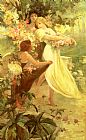 Spirit of Spring by Alphonse Maria Mucha